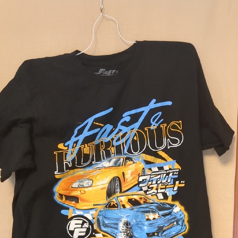 Fast & Furious Tokyo Drift 2006 Universal Studios Promo Black T-Shirt Size Large